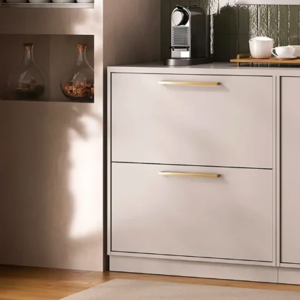 Balcão com Tampo 1 Porta 1 Gaveta MDF 80cm Essence Itatiaia - Fendi