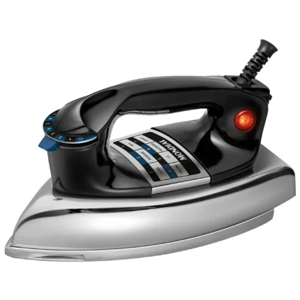 Ferro de Passar a Seco Mondial FS-01-BI com Salva-Botões - Preto - 220 Volts